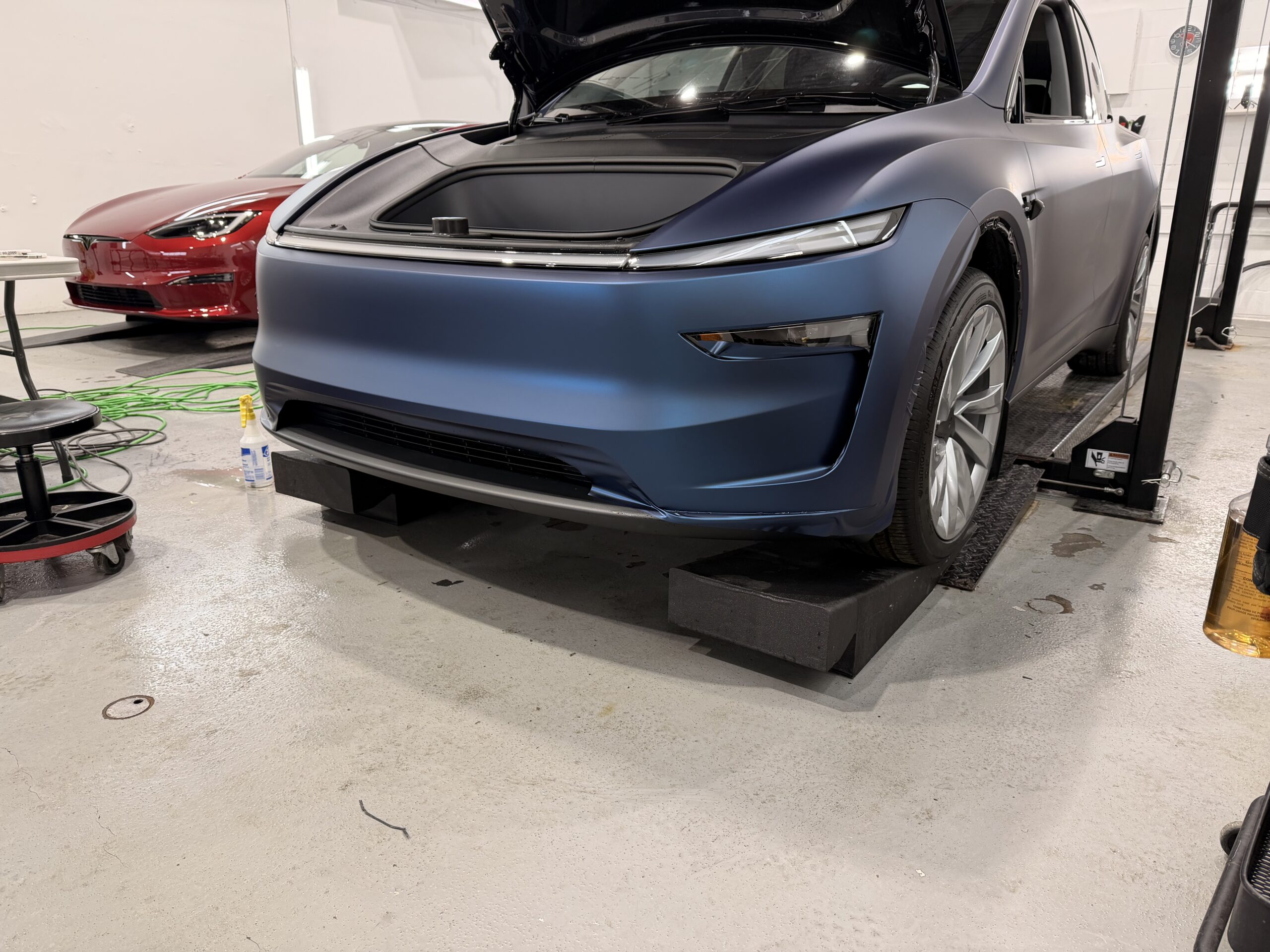 PPF installation for a Scarborough client at Evelyn Protective Films & Coatings in Markham