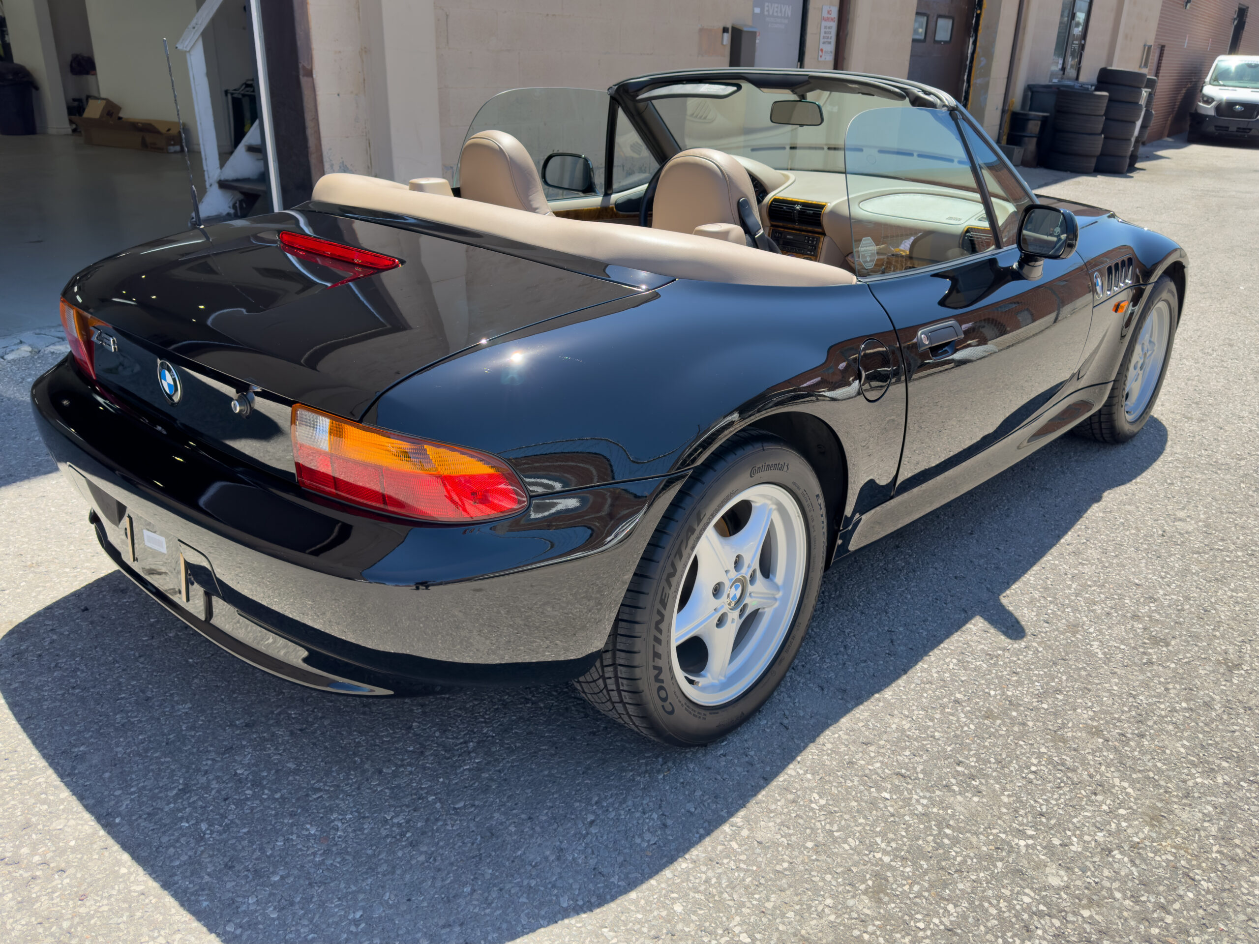 PPF Vaughan installation on BMW Z3 at Markham studio