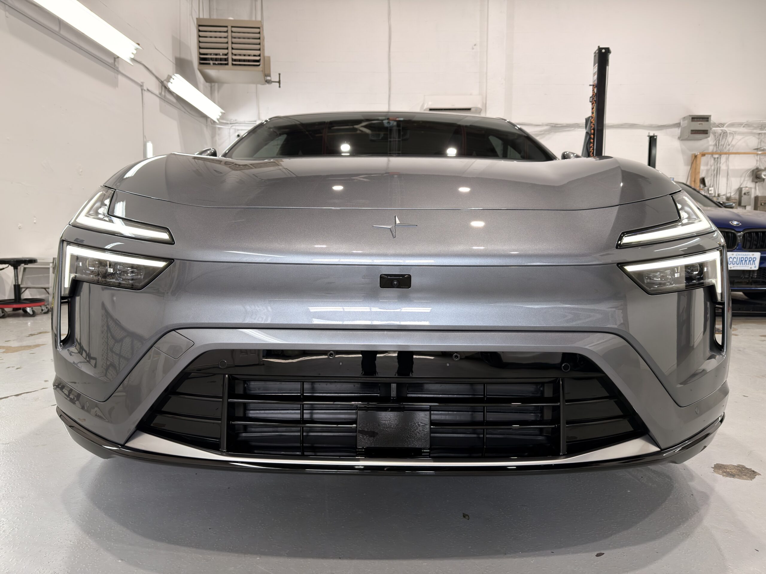 Ceramic coating installation at Evelyn Protective Films in Markham