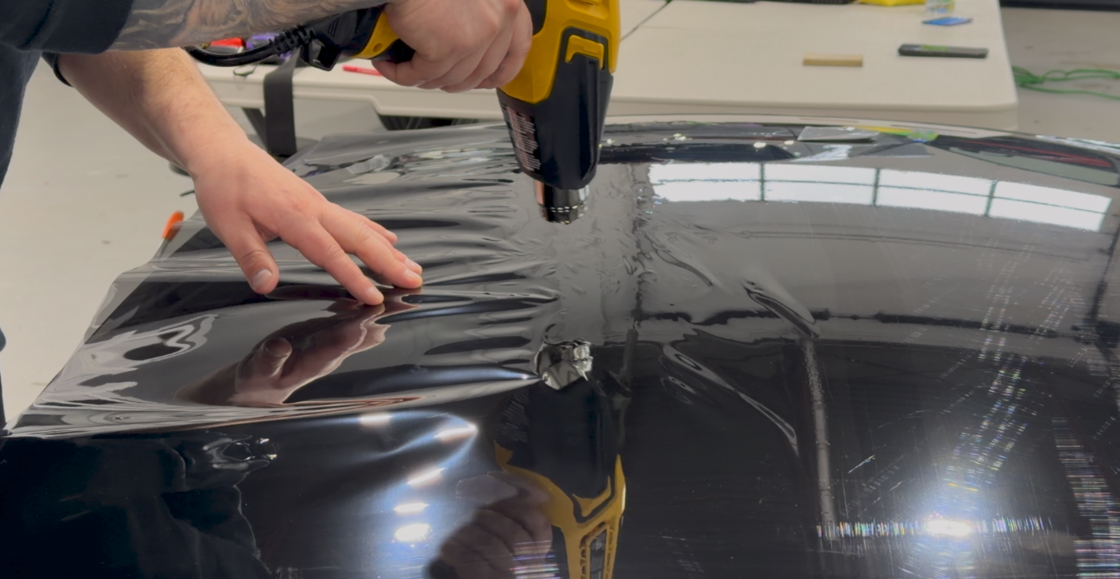 Professional PPF and tint installer training programs at Evelyn Protective Films in Markham