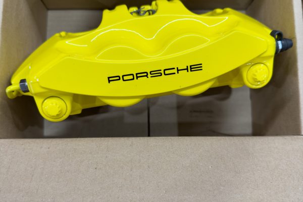 porsche powder coated calipers